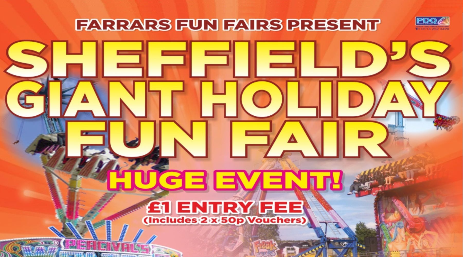 Fun Fair In The Arena Car Park 4 10 April 2024 All Other Events Sheffield Forum